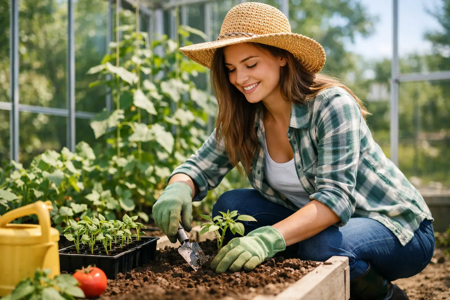 How to Start Greenhouse Gardening Right