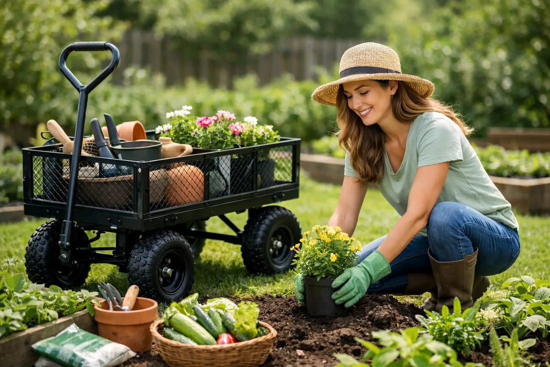 Choosing an Outdoor Utility Cart for Gardening