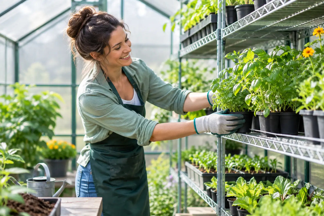 How to Organize Greenhouse Shelves for Better Growth