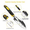 Ergonomic Trowel, Rake, Cultivator, and Weeder garden tools