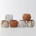 Nordic Earth-Tone Planter Bowls