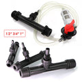 1/2" 3/4" 1" Male Thread Agriculture Irrigation Venturi Fertilizer Injector Kit Garden Greenhouse Watering System Fitting Filter
