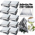 1-10 PCS Garden Silver Mylar Film Covering Sheet Hydroponic Highly Reflective Indoor Greenhouse Planting Accessories Special