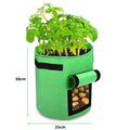 The "Air-Pruning" Fabric Planter: Breathable Felt Grow Bags