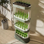 Smart Hydroponic Tower Growing System pieces