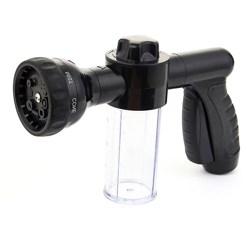 black hose-end sprayer gun 