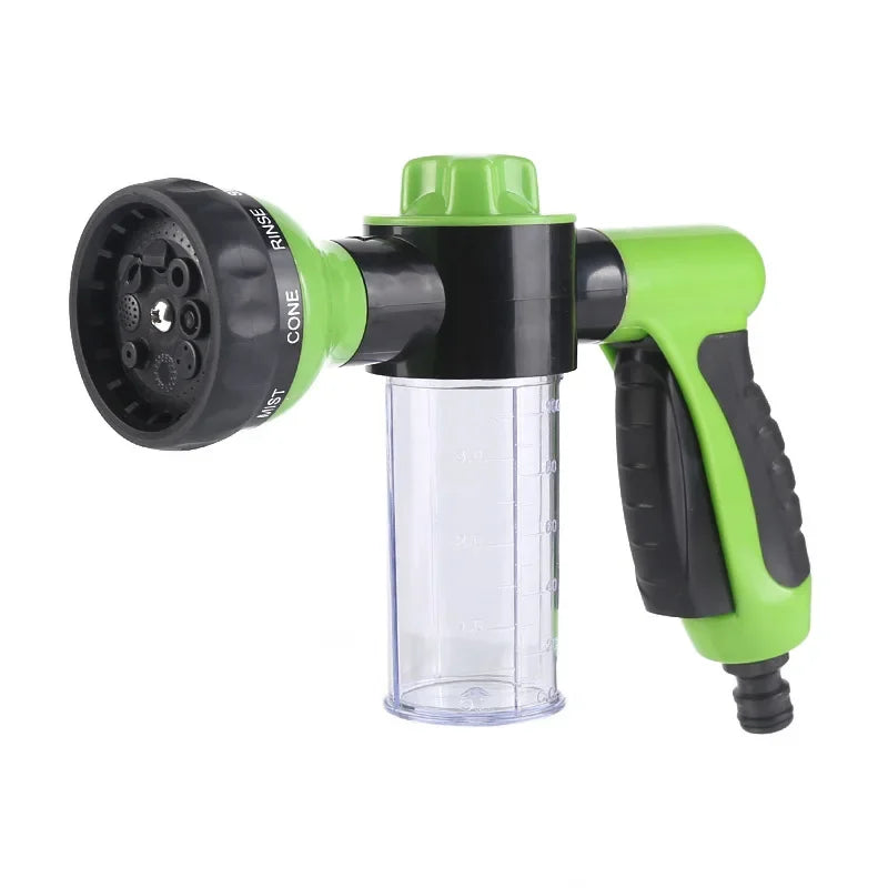 green hose-end sprayer gun