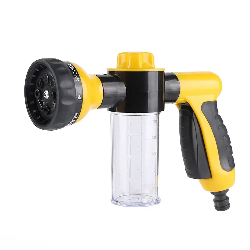 yellow hose-end sprayer gun